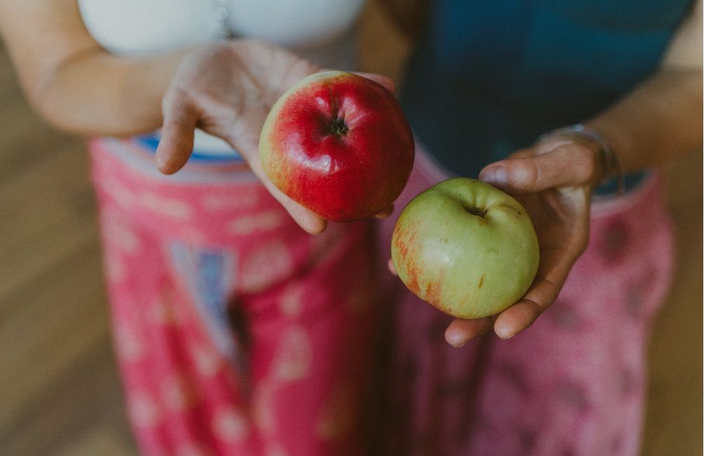 Herbst-Detox-Woche Lüneburg / leckere Äpfel