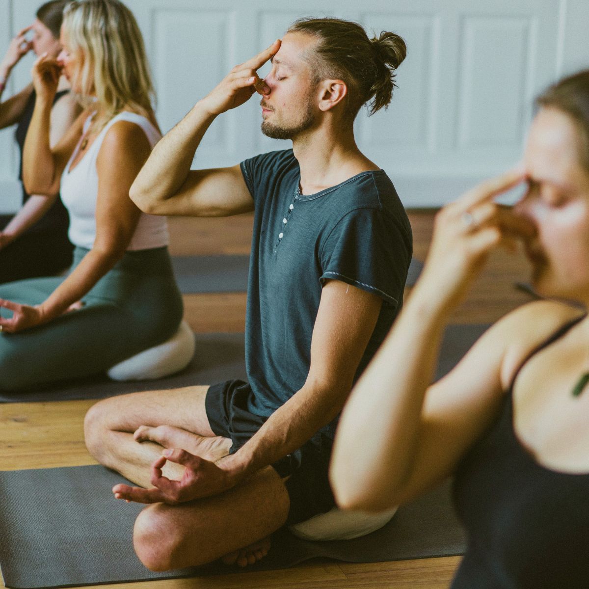 Pranayama & Meditation, yogische Atemarbeit als Weg in die Stille, im Meditationszyklus Lüneburg